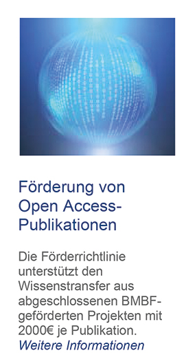 Förderung von Open Access-Publikationen